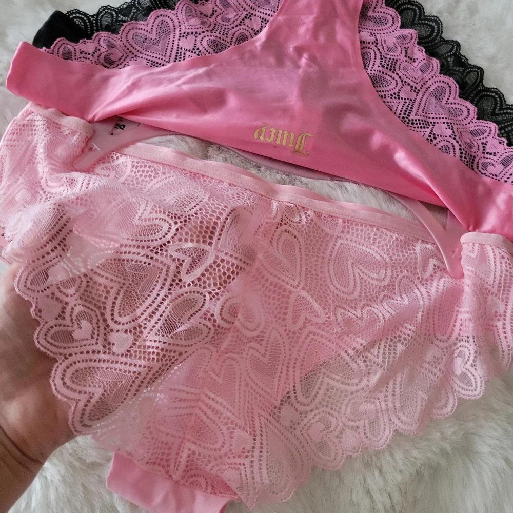 🎀JUICY COUTURE BRAND NEW 3-PACK NO PANTY LINE UNDERWEAR SIZE L